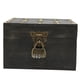 thumbnail image 2 of Caja de almacenamiento de joyería Retro, caja organizadora elegante de madera para collares y pulseras con cerradura, decoración del hogar, 2 of 14