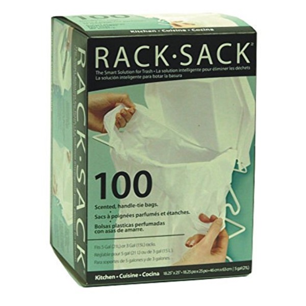 rack sack bags kitchen refill 100 count