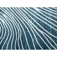 thumbnail image 6 of Abani Azure Collection Area Rug Mid Century Modern Bedroom Living Room Decor Floor Rug 8 x 10 Blue Cream, 6 of 7