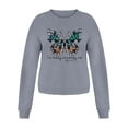 thumbnail image 3 of Gibobby Divertidas Sudaderas para Adolescentes Sudaderas para mujeres camisas de manga larga Pullover Top （Gris， S), 3 of 5