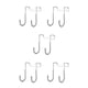 thumbnail image 1 of Ounissouiy Percha pequeña Instalación práctica Ganchos de almacenamiento Prácticas perchas en forma de S Firmeza Resistencia al desgaste Type2 NO2, 1 of 6