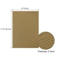 thumbnail image 2 of Uxcell Shimmer Cardstock Paper 50 Sheets, 8x11.5 Inch 92 Lb/250gsm, Bronze Tone, 2 of 6