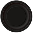 thumbnail image 1 of Unique Industries' Black Round 9" Paper Plates, 20ct, 1 of 2