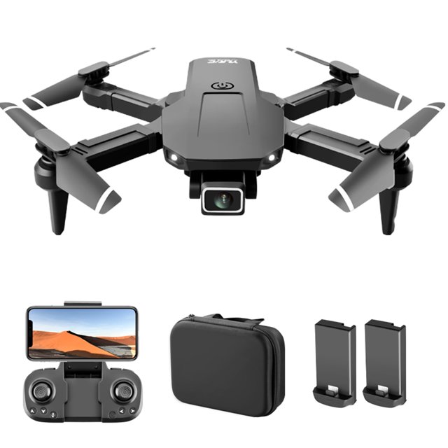 Quadcopter plegable S68 RC Drone con cámara 4K Wifi FPV Cámara dual Drone Mini Quadcopter de juguete plegable para niños con control de sensor de gravedad Modo sin cabeza Función de foto de video de g Meterk Quadcopter plegable