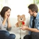 thumbnail image 5 of Oso de Rosa para San Valentín, Muñeco de Confesión Infantil y Paquete de Rosas, 5 of 6