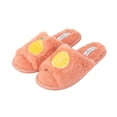 thumbnail image 5 of Jessica Simpson Womens Plush Faux Fur Fuzzy Slide On Open Toe Slipper with Memory Foam, 5 of 9