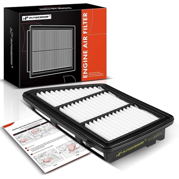 A-Premium Engine Air Filter Compatible with Honda CR-V CRV 2017 2018 2019 2.4L Only