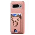 thumbnail image 2 of Étui pour FOXDOCK Google Pixel 8 Pro, Cuir, Anneau Ourson, Porte-Cartes, 2 of 4