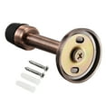 thumbnail image 3 of Uxcell Door Stopper with Rubber Tip Zinc Alloy Brushed Copper Tone 2 Pack, 3 of 5