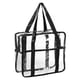 thumbnail image 1 of Bolsa de Aseo Transparente Unique Bargains Impermeable para Mujer con Cremallera de PVC, 1 of 1