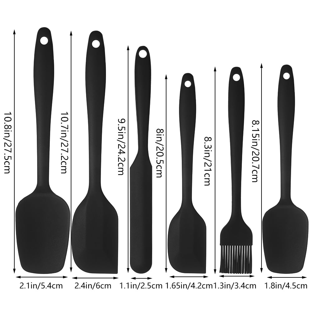 6/7PCS Stainless Steel Cooking Utensils Set Non-stick Spatula