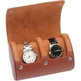 thumbnail image 1 of HELIAHO Vintage PU Watch Roll Case Leather Watch Storage Box Stylish Watch Container Watch Display Box PU Material For Travel Watch Roll Case CJ911-98239, 1 of 9