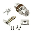 thumbnail image 2 of Hyper Tough Keyed Entry Ball Locking Doorknob Stainless Steel Finish, 2 of 6