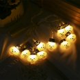 thumbnail image 4 of Luces de calavera impermeables multiusos para Halloween, ideales para el árbol de Navidad o el dormitorio. 2m 10 Luz, 4 of 9
