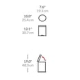 thumbnail image 3 of Bote de basura Simplehuman de acero inoxidable redondo de 4,5 l/1,2 galones, 3 of 6