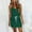 #1-Green, variant on Summer Dresses Women Casual Summer Fashion Waist Pocket Camis Sleeveless V-Neck Dress