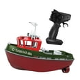 thumbnail image 4 of Yinanstore 1/72 RC Tugboat and Remote Controller with 15 Min Running Time Toy Model Toy Remote Control Boat RC Boat for Lakes Kids, 4 of 8