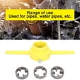 thumbnail image 4 of NPT Die Set Durable Plastic And Alloy Thread Maker Tool Easy To Use Practical Industrial Accessories Industrial Hardware, 4 of 8