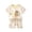 P Outfits, variant on HAOTAGS 2 Piece Outfits Set for Boys and Girls(0-8), Cute Graphic Print Tee with Sport Shorts Set Multicolor 3-4 Years