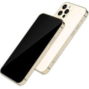 [Full Metal] Dummy Phone Display Model Compatible with Phone 12 Pro Max 12 Mini Non-Working Upgraded Metal Frame (12pro Gold blackscreen)