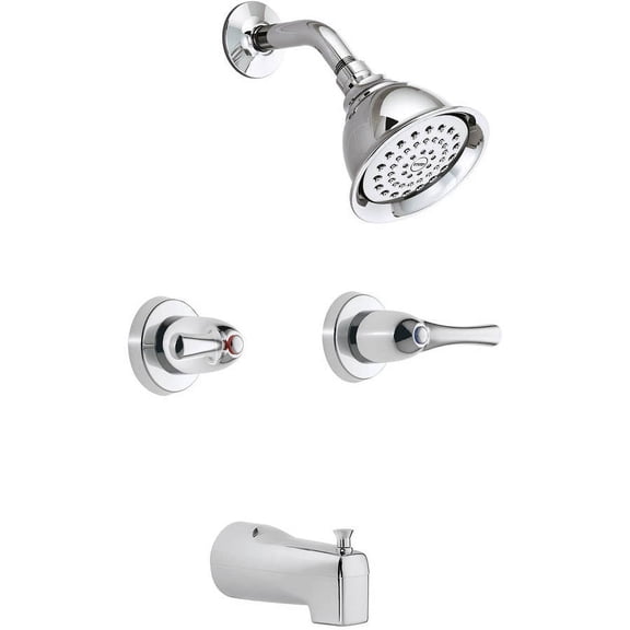 Moen 82402EP Adler Chrome Standard Tub and Shower