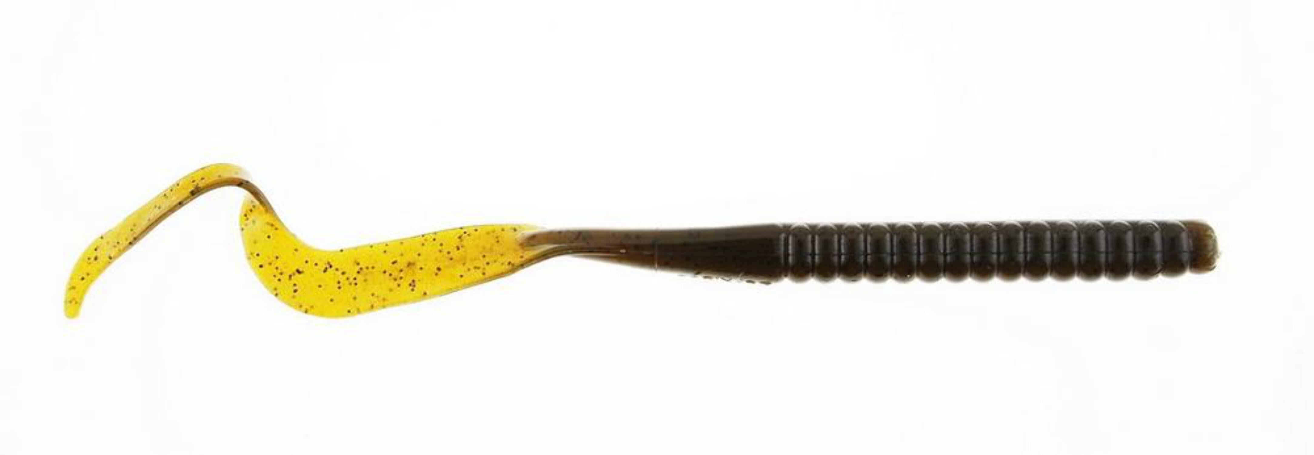 (2 pack) Berkley PowerBait® Power Worm Fishing Bait, Plum, 10in