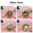 thumbnail image 4 of PIKWEEK  Summer Enjoy, Elastic Fitted Edged Round Tablecloth Waterproof Anti-Shrink Soft Polyester Table Cloth Washable Table Cover for Banquet Home Indoor or Outdoor, 4 of 7