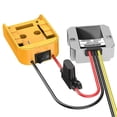 thumbnail image 5 of For DeWalt DCB Series 18V/20V Lithium Battery Adapter + DC-DC Step-Down Device(12v,10A,120W)with Fus, 5 of 5