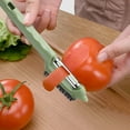 thumbnail image 5 of Multifunctional 2-in-1 Potato & Vegetable Peeler Brush | Removable Cleaning Tool with Stainless Steel Blade | Efficient Kitchen Scraper for Restaurants & Home Use, 5 of 6