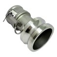 thumbnail image 4 of Gloxco Stainless Steel Type DA and Groove Hose Fitting, Reducer, 2" Female Camlock x 3" Male Camlock (CAM-2030-DA-SS), 4 of 4