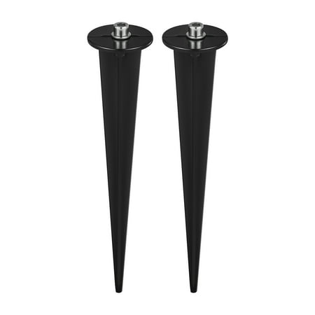 

Frcolor Uonlytech 2pcs 16cm Ground Stake for Floodlights Lawn Light Ground Plugs with M5 Screws Outdoor Spotlight Accessory for Garden Pathway Lawn