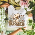 thumbnail image 3 of Blessed Puppy Floral Christian T-Shirt - Cute Dog with Cross Faith Tee, Religious Wildflower Shirt, Inspirational Gift for Her, 3 of 4