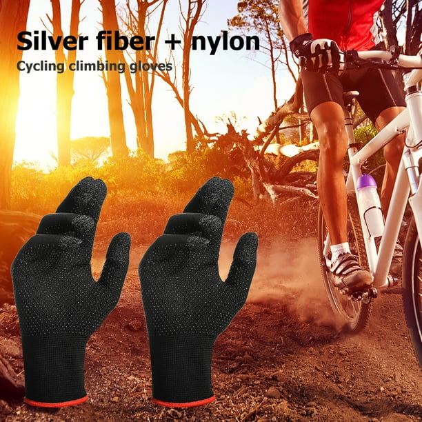 Kuymtek Guantes antideslizantes unisex para pantalla táctil Guantes térmicos de punto transpirables a prueba de sudor