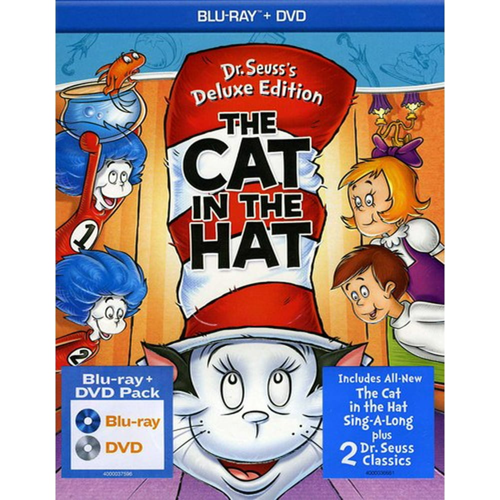 The Cat in the Hat (Blu-ray + DVD) - Walmart.com - Walmart.com