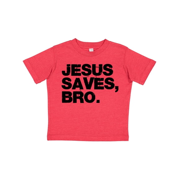 Inktastic Jesus Saves Bro Christian Boys or Girls Toddler T-Shirt