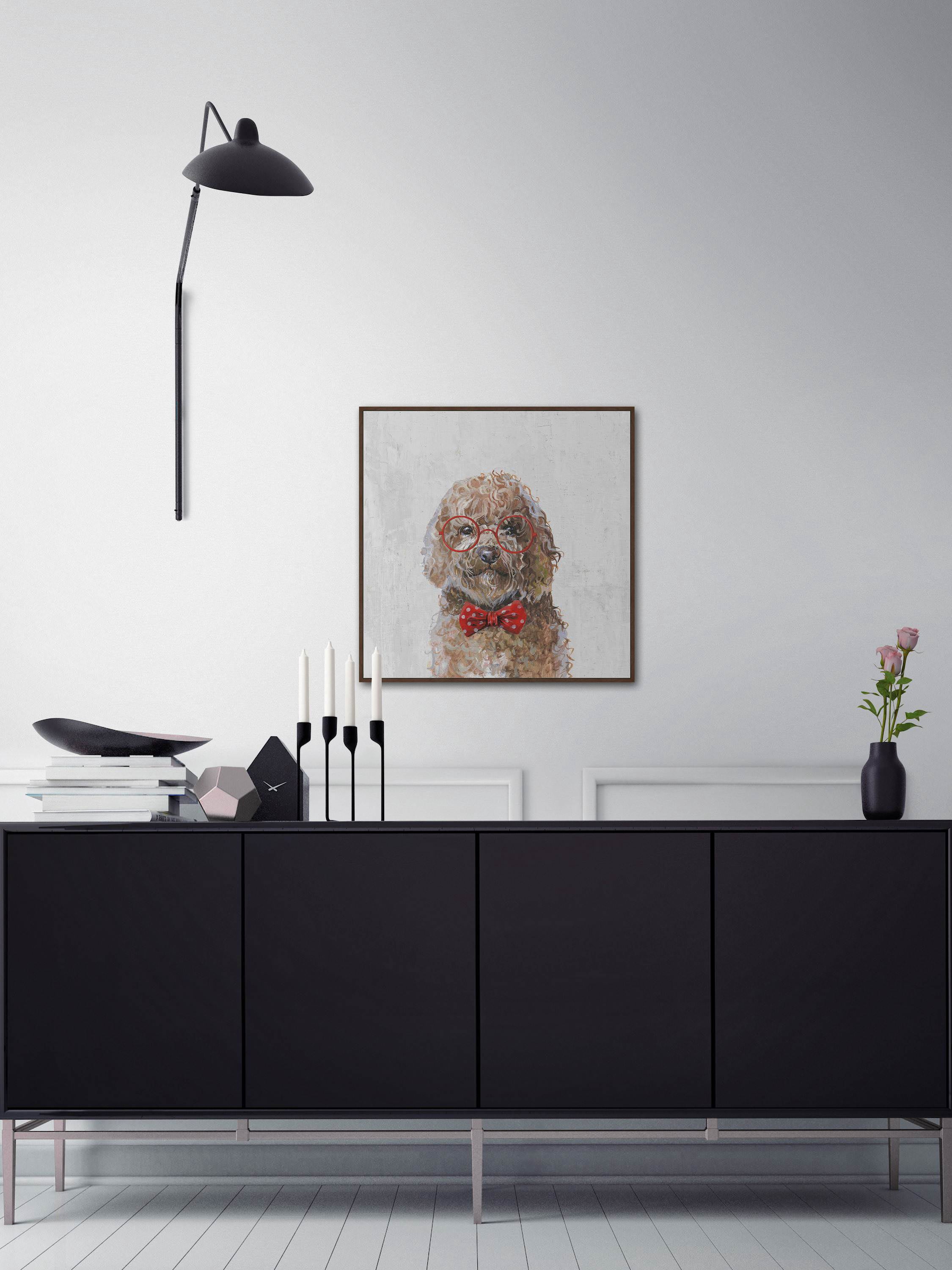 Marmont Hill "Curly and Shaggy" Floater Framed Painting Print on Canvas