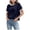 style-02 Navy, variant on Kogui Girls T Shirts Trendy Girls Athletic Tops Kids Short Sleeve T Shirts Workout Tees Size 11-12 (Pink,11-12 Years)