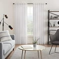 thumbnail image 3 of MODE Simplicity Single Adjustable Curtain Rod Set with Modern Ball Finials, Fits 24” to 60” Windows, 3 of 6