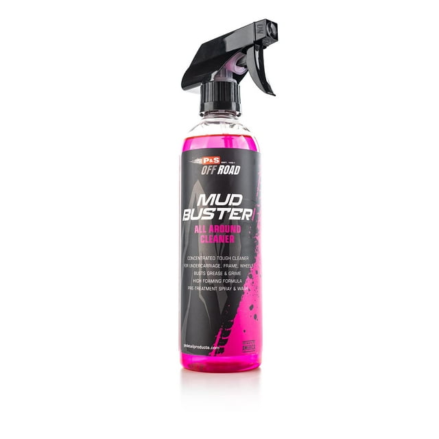 P & S PROFESSIONAL DETAIL PRODUCTS - Off Road - Mud Buster All Around Foaming Cleaner - Concentrated and Great for Undercarriages, Frames, and Wheels; Tough on Grease, Grime, and Mud (1 Pint)