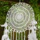 thumbnail image 3 of Atrapasueños bohemio grande, macramé de plumas blancas para colgar en la pared, decoraciones Vintage para el hogar, boda, círculo de 35cm y 115cm de largo Rojo Verde MX-0133544FYD, 3 of 5