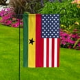 thumbnail image 5 of American Ghana Flag Ghanaian Friendship U.S.A Memorial Day Patriotic For House Flag, Double-Sided Decorative Outdoor Flag, Polyester Yard Flag 29.5 x 39.5 in, 5 of 5