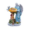 thumbnail image 2 of Estatua de ángel solar Gloria Decorativa de resina para jardín 20,5 cm x 13,5 cm x 29 cm, 2 of 9