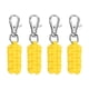 thumbnail image 1 of Tiradores de Cremallera de Paracord [4PCS] - Llavero de Cuerda de Paracord para Equipaje y Mochila y Chaqueta - [Amarillo], 1 of 6