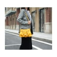 thumbnail image 6 of Marvila Minimalist Vegan Leather Chain Ruched Shoulder Bag by Mia K, 6 of 6