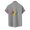 Gray, variant on Men's Rainbow Heart Print Short Sleeve Shirt Casual Button Down Hawaiian Top