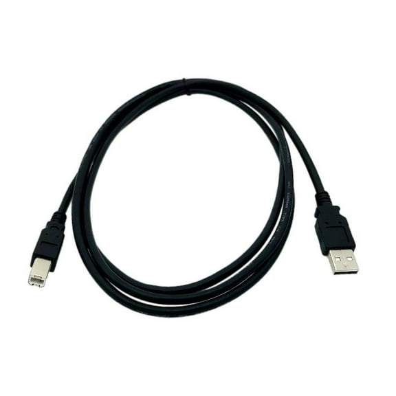 Kentek 6 Feet USB Cable Cord for Canon Pixma Printer MG2522 MG2525 MG3022 MG6820 TS6020 TS8020 Black
