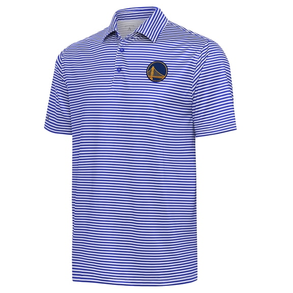 Men's Antigua  Royal Golden State Warriors Skills Polo