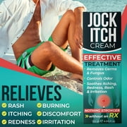 Jock Itch Cream | Extra Strength Antifungal Treatment for Groin & Inner Thighs