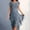 Navy, variant on Sentmoon Sundress Regular Fit Summer 2026 Solid Color Wedding Guest Dresses for Women Short Sleeve Crew Neck Basic Patchwork Chiffon Breathable Long Flowy Dresses for Women Navy XL