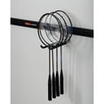 thumbnail image 4 of Rubbermaid Fast Track Wall Mounted Garage Storage Utility Multi Hook (4 Pk), 4 of 6